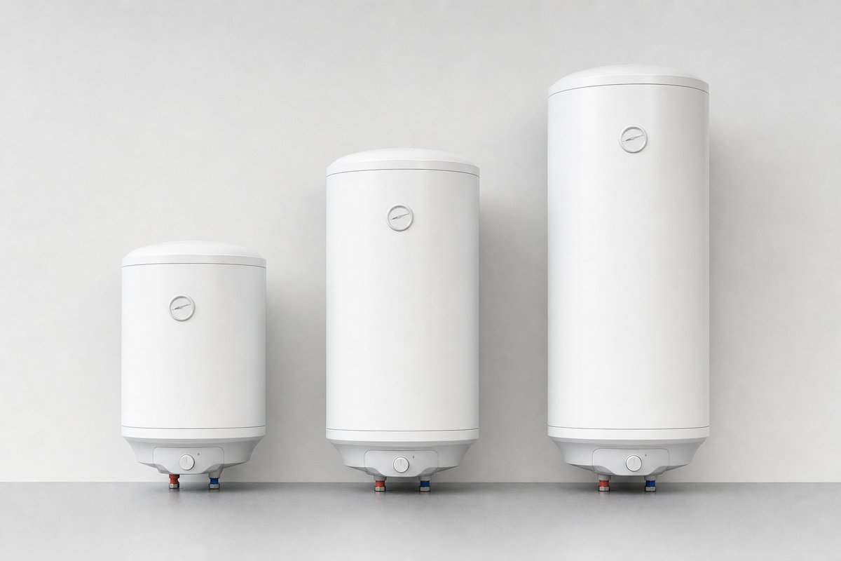 80, 200 ou 300 litres : le bon volume se calcule sur votre usage réel — pas sur le modèle en stock.